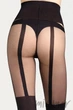 Колготки имитация чулок Gatta Girl-up 01 4 Nero - изображение 6