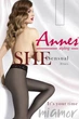 Колготки тонкі прозорі з мереживним поясом Annes Sensual 30 4 Чорні - зображення 5
