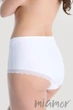 Трусики макси с высокой посадкой Julimex RUBY panty 2XL Белые - изображение 2