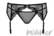 Пояс для чулок Obsessive Charms garter belt S/M Черный - изображение 3