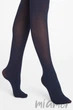 Колготки щільні непрозорі із мікрофібри 3D Marilyn Cover 100d 1/2 Navy Blue - зображення 3