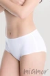 Трусики міді бавовняні безшовні Julimex Cotton Midi L Білі - зображення 3