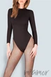Колготки в мелкую сетку Gabriella Kabarette Collant 151 5/6 Nero - изображение 1