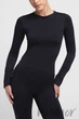 Лонгслив бесшовный GIULIA LONGSLEEVE model 1 L/XL Черный - изображение 1