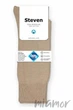 Носки хлопковые антибактериальные Steven 055 100% Cotton 44-46 Бежевые - изображение 2