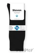 Носки хлопковые антибактериальные Steven 055 100% Cotton 44-46 Черные - изображение 2