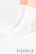Носки хлопковые антибактериальные Steven 055 100% Cotton 35-37 Белые - изображение 1