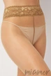 Колготки с кружевным поясом GIULIA Impresso 40d 4 Daino - изображение 2