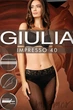 Колготки с кружевным поясом GIULIA Impresso 40d 2 Nero - изображение 3