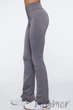 Легінси прямі безшовні непрозорі Giulia Leggings TUBES L/XL Сірі - зображення 3