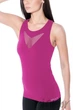 Майка спортивная бесшовная Giulia Canotta Sport Rete L/XL Бордо - изображение 1