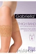 Стрічки на стегна (бандалетки) від натирання мереживні Gabriella Thigh Band L/XL (3/4) Бежеві - зображення 1