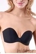 Бюстгальтер без бретелей на силіконі Julimex WINGS! bra B Чорний - зображення 2