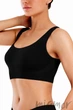 Топ-бюстгальтер безшовний на широких бретелях Giulia Tank Top Shine Edge L/XL Чорний - зображення 1
