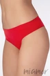 Трусики-бразилиана бесшовные Giulia Slip Brasilliana Aurora Red L/XL Красные - изображение 1