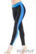 Леггинсы спортивные GIULIA LEGGINGS SPORT XS Черно-синие - изображение 1