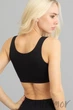 Tоп бесшовный на широких бретелях Giulia Classic top Nero L/XL Черный - изображение 3