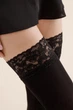 Чулки плотные Gabriella Calze Classic Microfibre 60 1/2 Nero - изображение 2