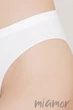 Трусики бразиліана безшовні Giulia Brasilian briefs White L/XL Білі - зображення 2