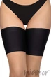 Ленты на бедра (бандалетки) от натирания Annes Satin Thigh Band XL Чёрный - изображение 1