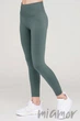 Легінси безшовні із широким поясом GIULIA Leggings Energy Khaki L/XL Зелені - зображення 1