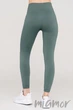 Легінси безшовні із широким поясом GIULIA Leggings Energy Khaki L/XL Зелені - зображення 2