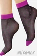 Шкарпетки в горошок Lores Pois Fuxia 20d One Size Чорний - зображення 2