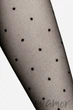 Колготки в горошек Lores Tulle 20den 1/2 Nero - изображение 3
