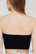 Топ-бандо без бретелей бесшовный Giulia Bandeau XS/S Черный - изображение 4