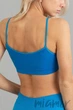 Топ безшовний на тонких бретелях Giulia Cami top Amparo Blue S/M Синій - зображення 3