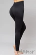 Леггинсы бесшовные в рубчик с пуш-ап ефектом GIULIA Leggings RIB Push Up Black L/XL Черные - изображение 4