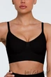 Бюстгальтер-топ бесшовный без косточек GIULIA Bra Shapewear 2XL Черный - изображение 1