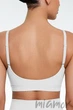 Бюстгальтер-топ бесшовный без косточек GIULIA Bra Shapewear L/XL Белый - изображение 2