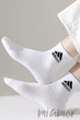 Шкарпетки жіночі з логотипом Adidas Sport Socks BZ856 36-41 Білі - зображення 2