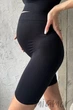 Велосипедки для беременных с эффектом пуш-ап InSecret Mama Tracks Push-Up Black L/XL Черные - изображение 1