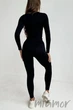 Лонгслів безшовний InSecret Long Sleeve Black L/XL Чорний - зображення 3