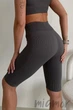 Велосипедки удлиненые в рубчик InSecret Tracks Ribbed Basic Long Poppy Seed XXL Темно-серые - изображение 4