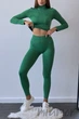 Леггинсы бесшовные InSecret Leggings Basic 02 AMAZON S/M Зеленые - изображение 1