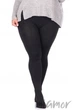 Колготки хлопковые большого размера Gatta Wola Madame XXL XXL/L Nero - изображение 1