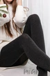 Теплые мягкие колготки из вискозы Giulia Cashmere Touch 180 4 Темно-серые - изображение 5