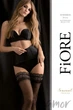 Чулки с роскошным кружевом Fiore GODDESS 20d 4 Nero - изображение 2