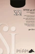 Колготки великого розміру SiSi Style 40 XL 5XL Grafit - зображення 2