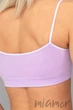 Топ безшовний на тонких бретелях Giulia Cami Top ORCHID BLOOM S/M Фіолетовий - зображення 2