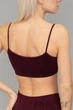 Tоп бесшовний на тонких бретелях Giulia Cami Top MARSALA S/M Бордовый - изображение 2