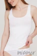 Майка безшовна з широкими бретелями Giulia TANK BIANCO L/XL Белая - изображение 1