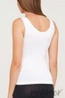 Майка безшовна з широкими бретелями Giulia TANK BIANCO L/XL Белая - изображение 3