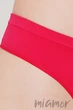 Трусики-стрінг безшовні Giulia String Briefs Raspberry Sorbet S/M Малинові - зображення 3