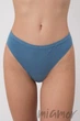 Трусики-стринг бесшовные Giulia String Briefs SPRING LAKE S/M Голубые - изображение 1