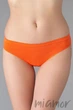 Трусики бразилиана бесшовные Giulia Brasilian briefs CORAL ROSE S/M Коралловые - изображение 2