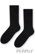 Шкарпетки жіночі із вовни альпаки STEVEN 044 Alpaka Wool 35-37 Чорні - зображення 3